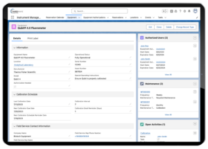 lims equipment and instrument management