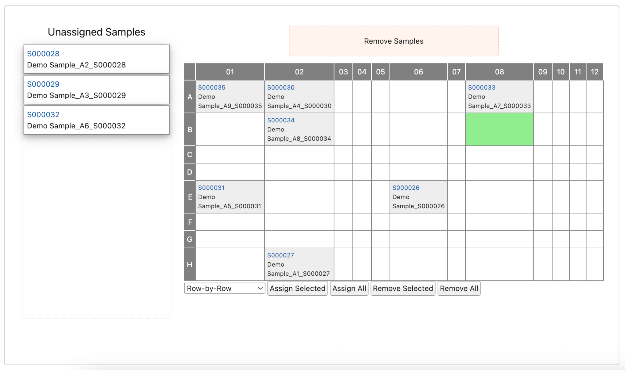 Lockbox LIMS plate mapper tool