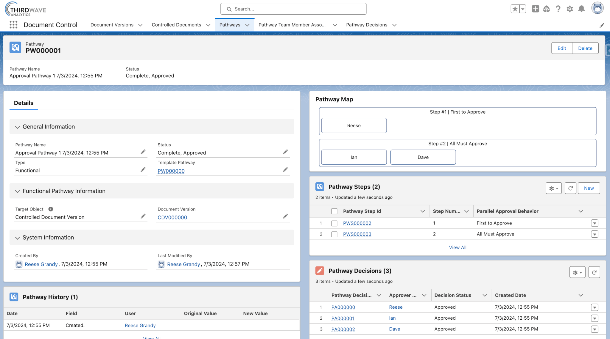 Lockbox QMS Controlled Document Approval Pathway