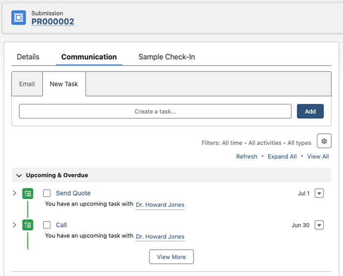 Lockbox LIMS Communication Feature
